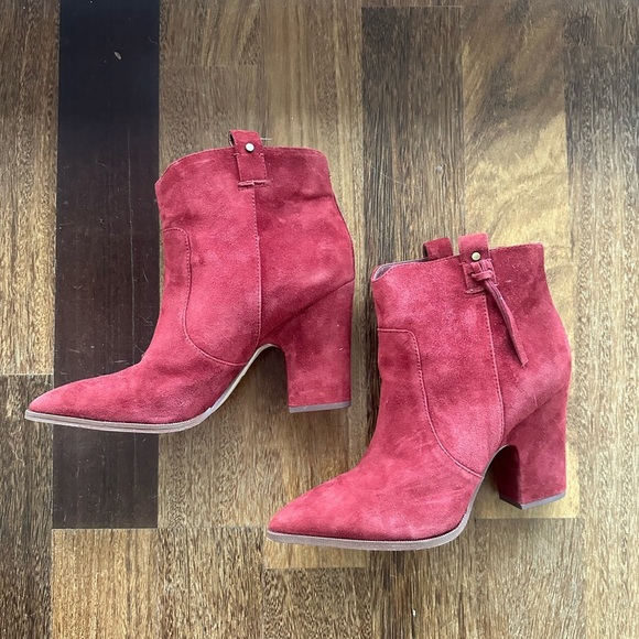 Sam Edelman suede ankle boots size 10 - Picture 4 of 9